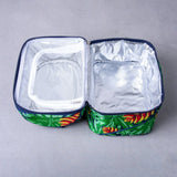 Lazy Dayz Insulated Deluxe Lunch Cooler - Mossman - Top-Down View