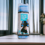 2 Pack Washable Reusable Ice Cooling Towel Outdoor Sport Jogging Cycling Gym Cloth - Front View