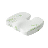 Memory Foam Lumbar Back Support Cushion Seat Set - Front View