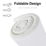 4cm Memory Foam Mattress Topper with Bamboo Cover - Queen - 45-Degree Angle