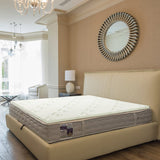 4cm Memory Foam Mattress Topper with Bamboo Cover - King - Side View