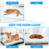 400pcs Dog Absorbent Training Pad 60 x 60 cm - Close-Up Angle