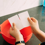 100 Sheets Eco-friendly Ultra Concentrated Laundry Detergent - Top-Down View