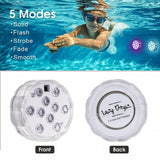 Lazy Dayz 13 Colors LED Remote Pool Light 4 Pack - Front View