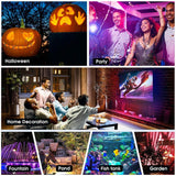 Lazy Dayz 13 Colors LED Remote Pool Light 4 Pack - 45-Degree Angle