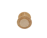 Bamboo Lazy Susan Turntable 2 Tiers - 45-Degree Angle
