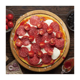 BAMBOO MINI ROUND CHEESE TRAY - 45-Degree Angle