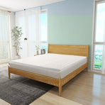 6cm Memory Foam Mattress Topper with Bamboo Cover - King, image 2