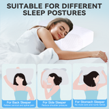CPAP Contour Sleep Therapy Memory Foam Pillow - 45-Degree Angle