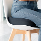 Memory Foam Lumbar Back Support Cushion Seat Set - Front View