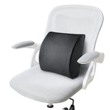 Memory Foam Lumbar Back Support Cushion Seat Set - Side View