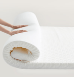 8cm Memory Foam Mattress Topper with Bamboo Cover - Double, image 4