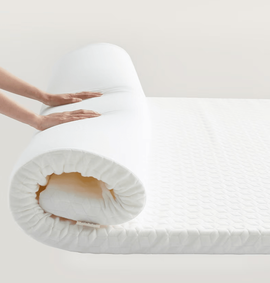8cm Memory Foam Mattress Topper with Bamboo Cover - Double, image 4
