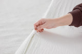 8cm Memory Foam Mattress Topper with Bamboo Cover - King - 45-Degree Angle