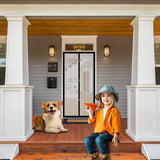 2x Instant Fly Screen, Mosquito, Insect, and Bug Free Curtain - Top-Down View