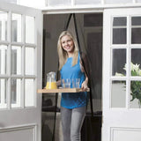 2x Instant Fly Screen, Mosquito, Insect, and Bug Free Curtain - 45-Degree Angle