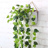 6 x 280cm Faux Artificial Home Decor Watermelon Garland - Front View
