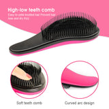 Detangling Brush Pink - Side View