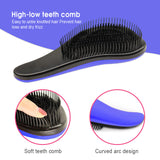 Detangling Brush Purple - Side View