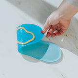 Women's Gel Insoles, Arch Support Pads, Small - Top-Down View