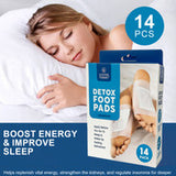 Detox Foot Pads Australia - The Cleansing Detox Foot Pads 14 Pack - Side View