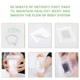 Detox Foot Pads Australia - The Cleansing Detox Foot Pads 14 Pack - Top-Down View