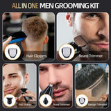 5 IN 1 Rechargeable Grooming Kit - Close-Up Angle