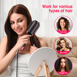 Remology 4 in 1 Blowout Hot Air Brush Hair Styler - Top-Down View