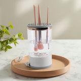 MAKEUP BRUSH CLEANING AND DRYING ALL-IN-ONE MACHINE - Side View