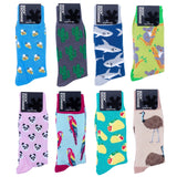 Wholesale 480 Pairs Novelty Socks (RRP $4.95 or $9.95 for 3) - Top-Down View