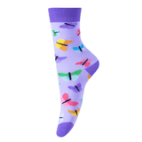 Socks Gift Boxed 4 Pairs-Girls Assorted - 45-Degree Angle