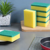 Kitchen Sponge Sourers 10Pcs - Front View