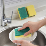 Kitchen Sponge Sourers 10Pcs - 45-Degree Angle