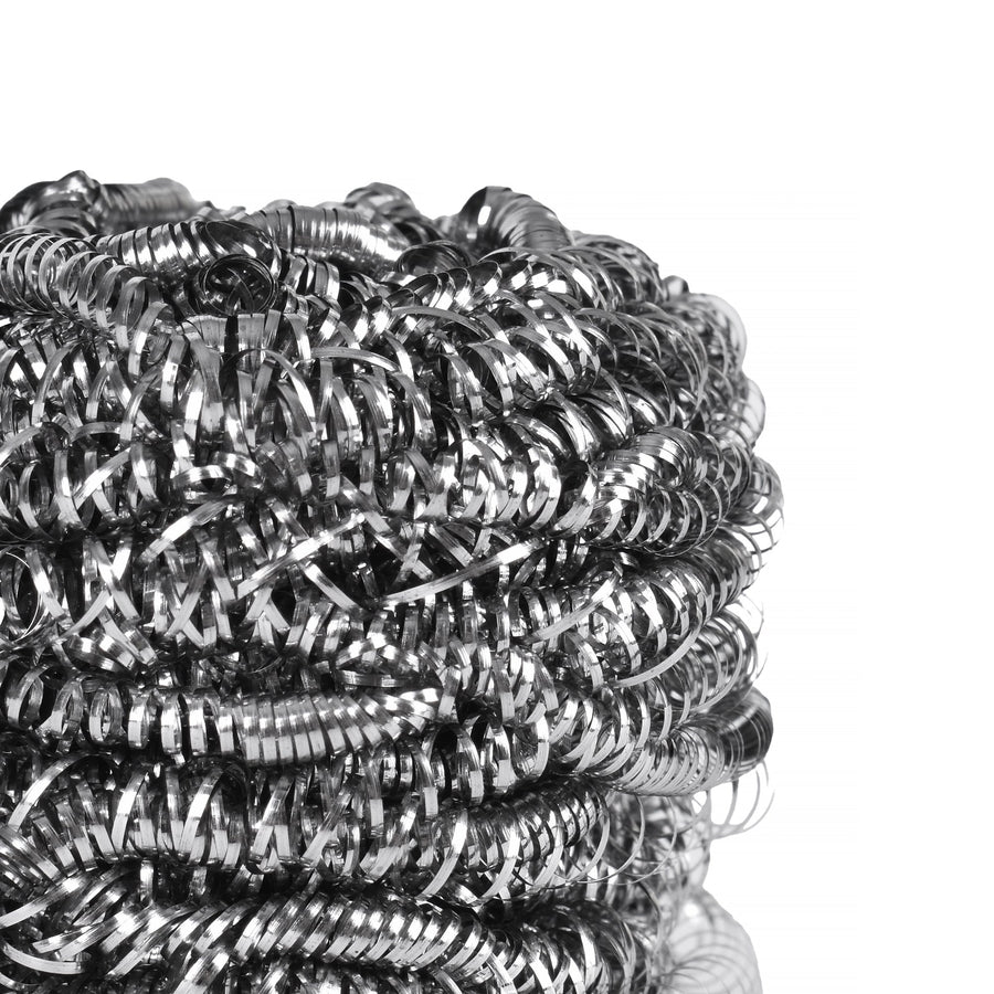 STAINLESS STEEL SCOURERS 6 PACK, image 3