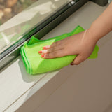 6PK Spiffy 30cm Labelled Microfibre Cloths - Top-Down View