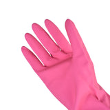SPIFFY Deluxe Latex Household Cleaning Gloves - 45-Degree Angle