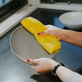 10PK Spiffy 40cm Smart Microfibre Dusting Super Absorbent Kitchen Cloths - Side View