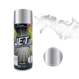 3PK 250g Spray Paint Can For Interior and Exterior 26 colours Fast Dry - Silver - Low Angle