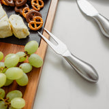 Clevinger Belmont 3 Piece Stainless Steel Cheese Knife Set - Side View