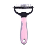 Pets Undercoat Grooming Tool - Front View
