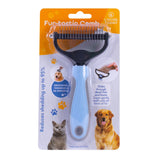 Pets Undercoat Grooming Tool - Side View