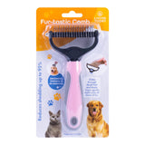 Pets Undercoat Grooming Tool - Top-Down View