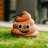 LIVINGTODAY Pet Dog Poop Dispenser and 15 Biodegradable Unscented Waste Bags - Top-Down View