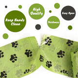 LIVINGTODAY 60 Biodegradable Unscented Pet Dog Poop Waste Bags - 45-Degree Angle