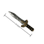 3 PCs OF ASSORTED EVA SOFT daggers - ALL 3 DAGERS SET