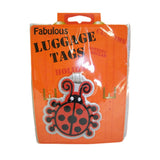 Bag and Luggage Tag - Ladybug - Side View