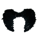 Large feather angel wings assorted colours - Blue