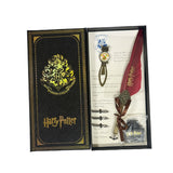 Harry Potter Vintage Feather Dip Pen Writing Set with ink Calligraphy Quill Pen Gifts - NAVY BLUE - Close-Up Angle