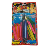 4x Magic balloons with pump