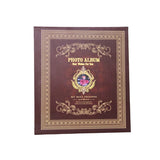 Extra Large 600-Pocket Leather Photo Album - Beige